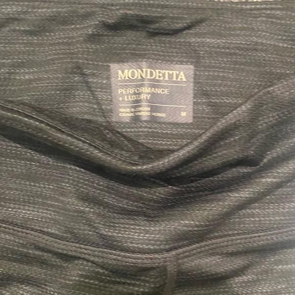 Mondetta Performance Luxury Women’s NWT High Waist Thermal Gray Leggings Sz M - Picture 2 of 5